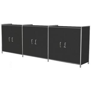 Sideboard ARTLINE, 6 Fächer, anthrazit 13791713