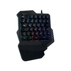 Beleuchtete Einhand-Gaming Tastatur ID0181