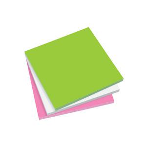 Moderationskarten, farbig sortiert: grün, weiß, pink MU132