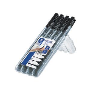 Permanent-Marker Lumocolor, sortiert - 4er Etui 31-9WP4GS