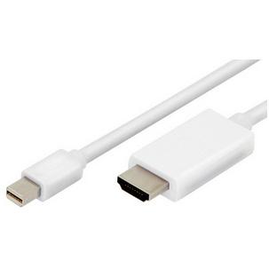 Mini DisplayPort 1.2 Adapterkabel, mDP - HDMI-A AK-340304-020-W