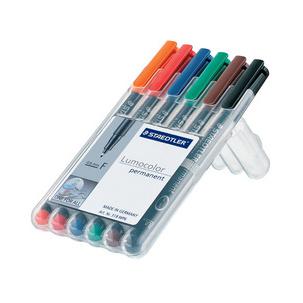 Permanent-Marker Lumocolor, 6er Etui 318 WP6