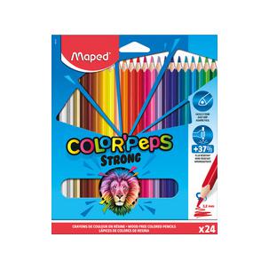 Dreikant-Buntstift COLORPEPS STRONG, 24er Kartonetui 862724