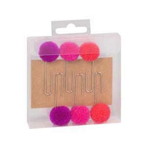 Pompon-Klammern Mix "Neon" 21-26 811 00