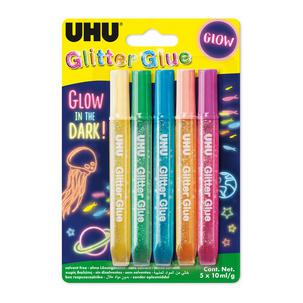 Glitzerkleber Glitter Glue "GLOW IN THE DARK" 48210