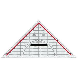 Symbolbild: Geodreieck, aus Acrylglas 2318 0100