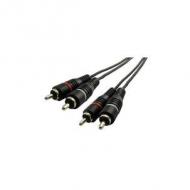 Schwaiger audiokabel cinch audioverbindung  3,0m     schwarz (cik5430533)