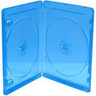 Mediarange bd-leerhülle für 2 discs 11mm blau (box38-2-50)