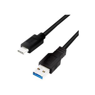 Symbolbild: USB 3.2 Anschlusskabel, USB-A Stecker - USB-C Stecker, schwarz CU0170