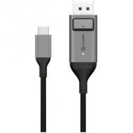 Alogic usb c adapterkabel typ c -dport m / m 4k 60 hz  2m,  gr (ulcdp02-sgr)