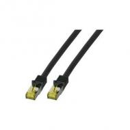 Efb rj45 patchkabel s/ftp,cat.6a,lszh,cat.7 rohk.,3m,schwarz (mk7001.3b)