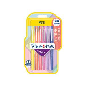 Faserschreiber Flair PASTELL, 6er Blister 2137276