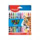 Fasermaler COLORPEPS Animals, 12 Farben 845403