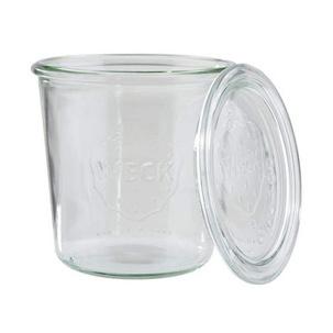 Weck-Glas mit Deckel, Sturz-Form 82352