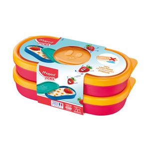 Snackbox KIDS CONCEPT, 2er Set, pink 870901