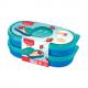 Snackbox KIDS CONCEPT, 2er Set, blau 870901