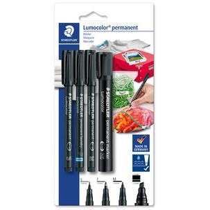 Lumocolor Permanent-Marker-Set 60 BK-6