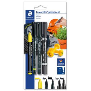 Lumocolor Permanent-Marker-Set 60 BK-5