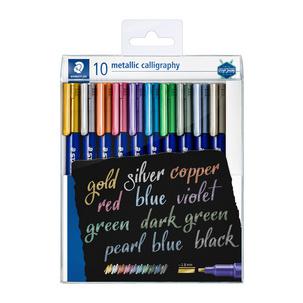 Permanent-Marker metallic calligraphy, 10er Etui 8325 TB10