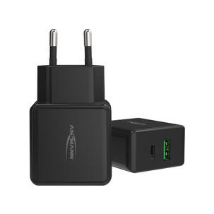 USB-Ladegerät Home Charger HC218PD, schwarz 1001-0109