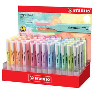 Textmarker swing cool Pastel Edition, im Display 275/48-8-2