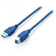 Equip Kabel USB 3.0 Verbindung  /  01,80m  /  StA - StB  /  blau (128292)