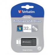 Verbatim pin stripe black usb2.0 32gb (49064)