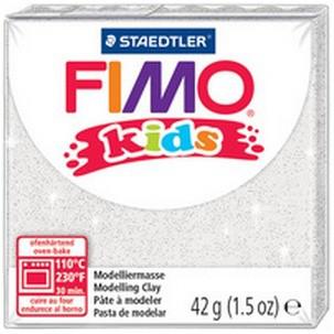 Modelliermasse kids, glitter-weiß 8030-052