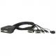 Kabel KVM Switch DVI + USB 2.0, Detailansicht CS22D