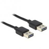 Delock usb kabel a -> a st / st  3.00m easy usb (83462)