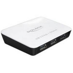 DELOCK HUB USB 3.0 3 62431