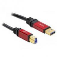 Delock usb3.0 kabel a -> b st / st 3.00m premium (82758)