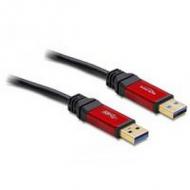 Usb3.0 kabel delock a - a st / st 5.00m premium (82747)