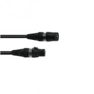 SOMMER CABLE DMX Kabel XLR 3pol 3m sw Hicon (30307457)
