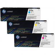 HP 312A original CYM Toner cartridge CF440AM multipack (CF440AM)