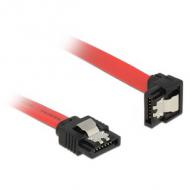 Sata-kabel delock sata iii - sata down st / st 0.10m rot (83976)