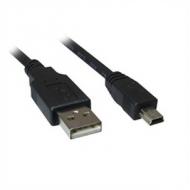 Sharkoon kabel usb 2.0 a-b mini      0,5m           schwarz (4044951015559)